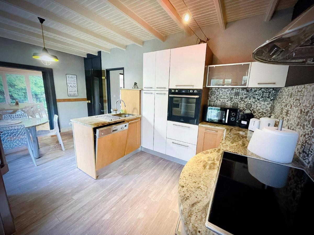 Villa 250m2 avec PISCINE chauffée&SPA&kota-grill&sauna Saint-Die-des-Vosges Esterno foto